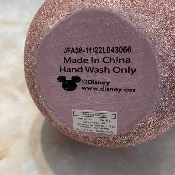 Disney: Minnie Mouse pink glitter soap / lotion dispenser. - Picture 3 of 4